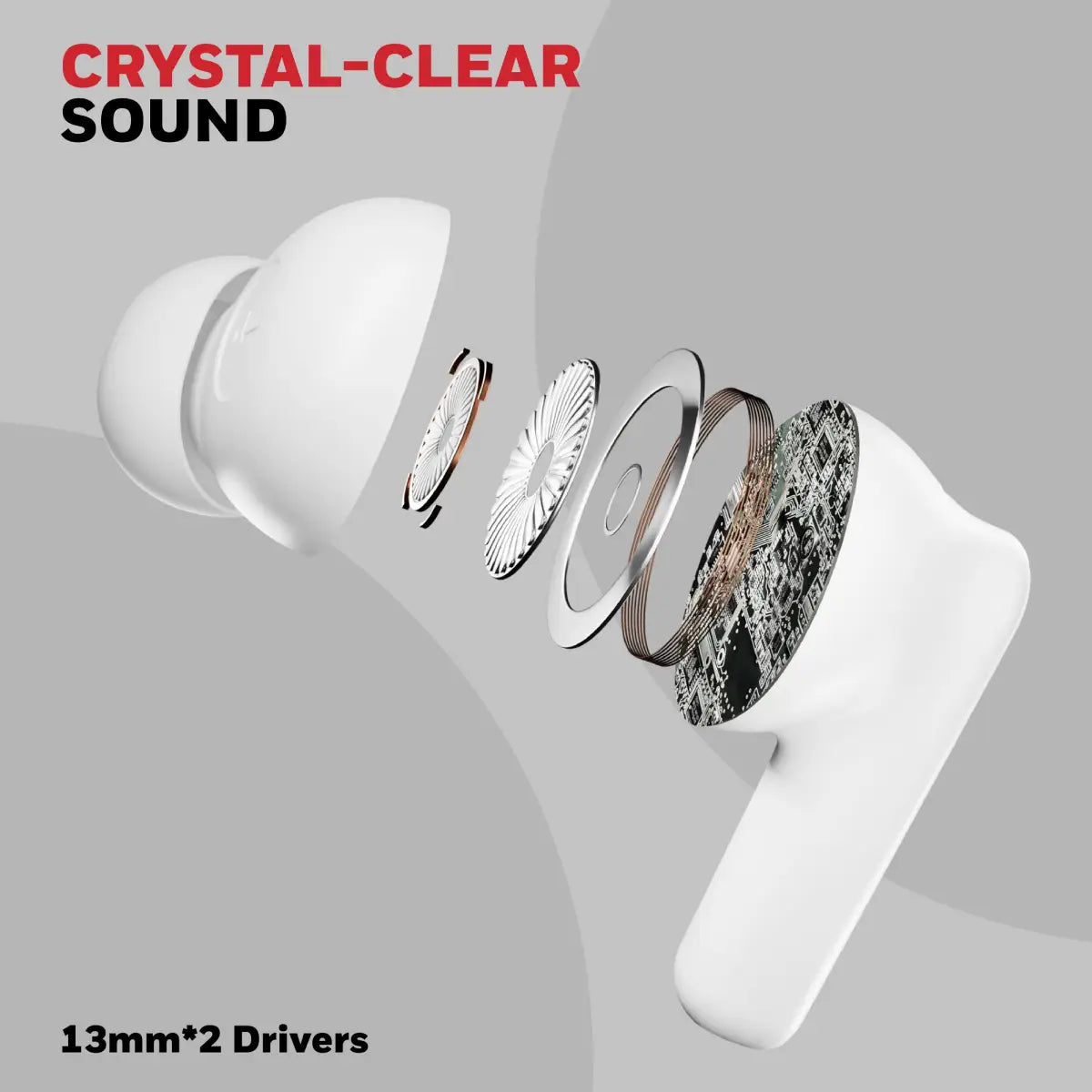 หูฟังอินเอียร์ไร้สาย Honeywell Moxie V1400 Truly Wireless Earbuds