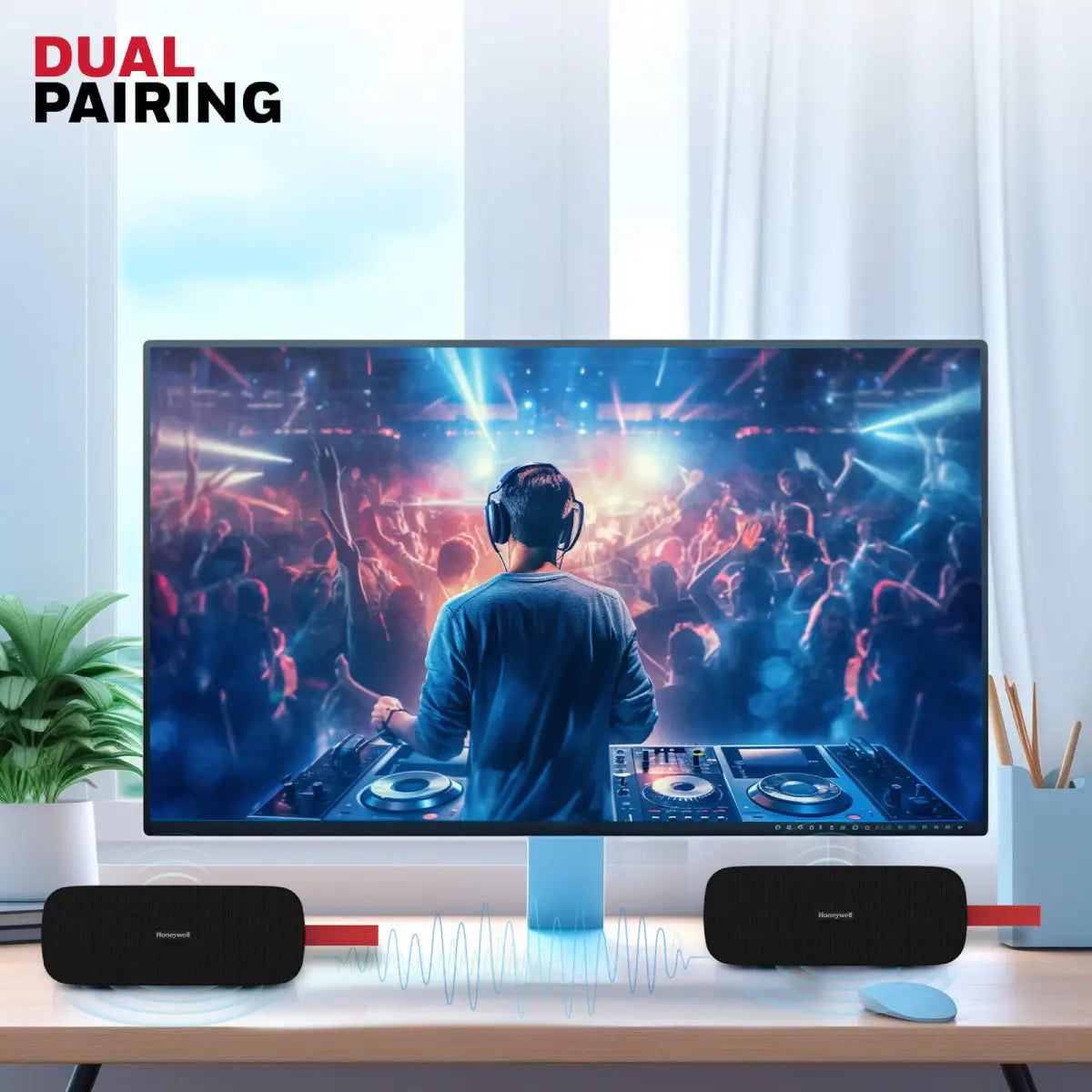 ลำโพงไร้สาย Honeywell Trueno U300 Bluetooth Speaker