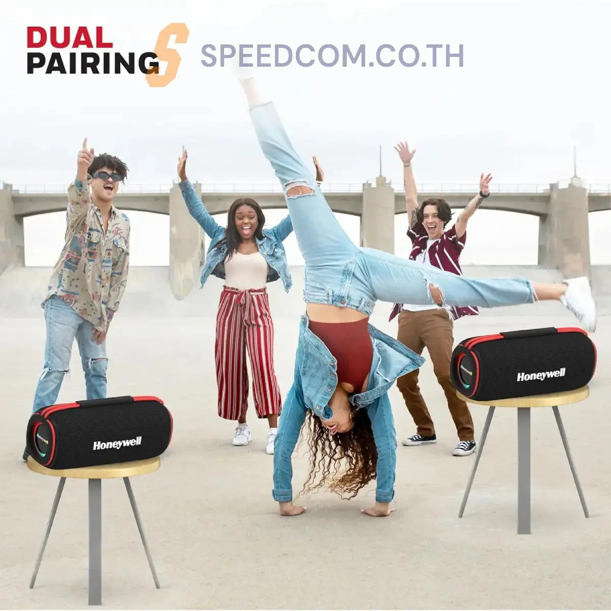 ลำโพงไร้สาย Honeywell Trueno U500 Bluetooth Speaker