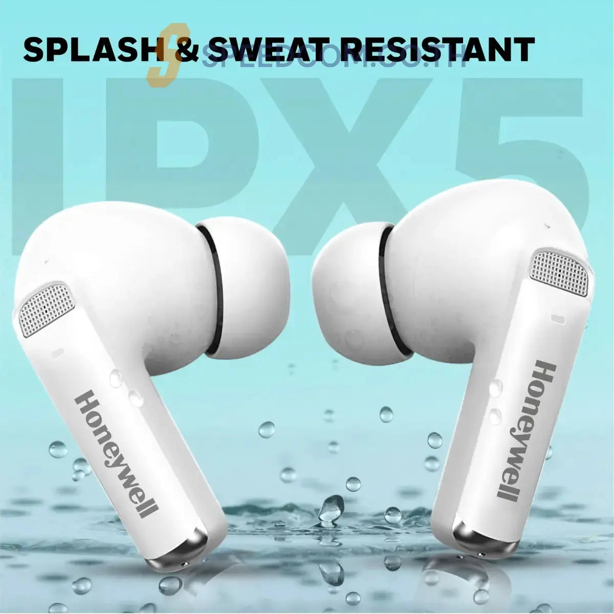 หูฟังอินเอียร์ไร้สาย Honeywell Trueno U5100 Truly Wireless ANC Earbuds