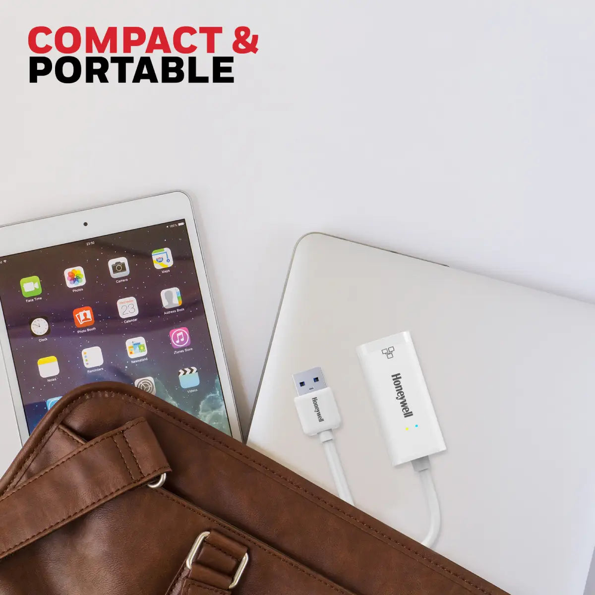 อุปกรณ์แปลงสัญญาณ Honeywell USB 3.1 to Gigabit Ethernet Adapter สีขาว