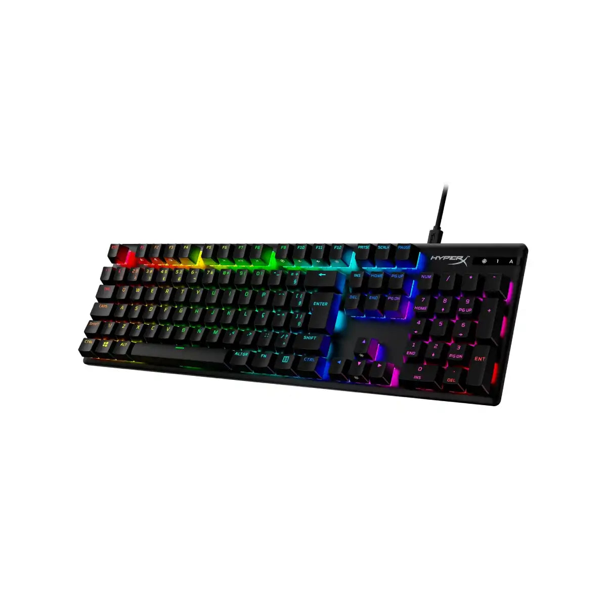 คีย์บอร์ด HyperX Alloy Origins PBT สีดำSpeedCom