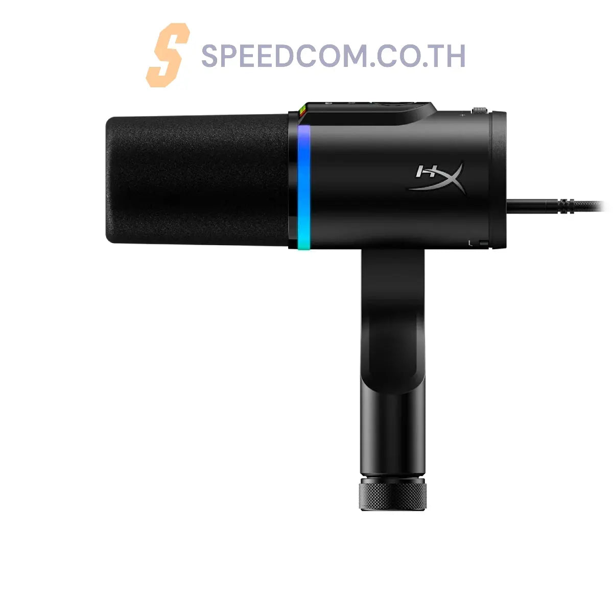 ไมโครโฟน HyperX GAMING MICROPHONE FLIPCAST สีดำ - SpeedCom