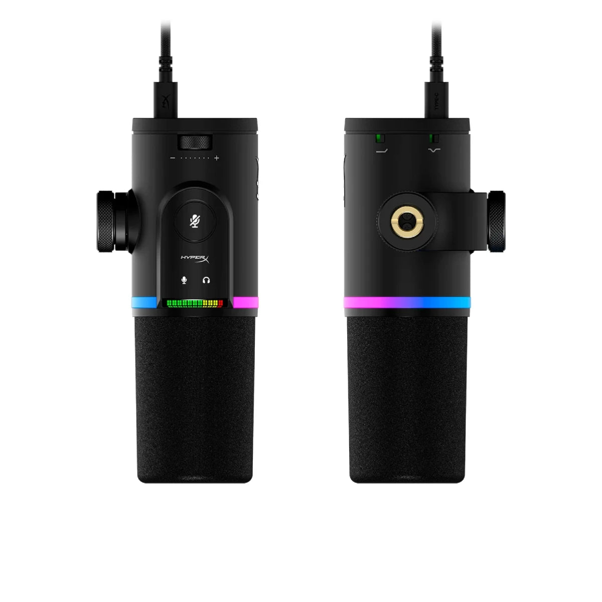ไมโครโฟน HyperX GAMING MICROPHONE FLIPCAST สีดำ - SpeedCom