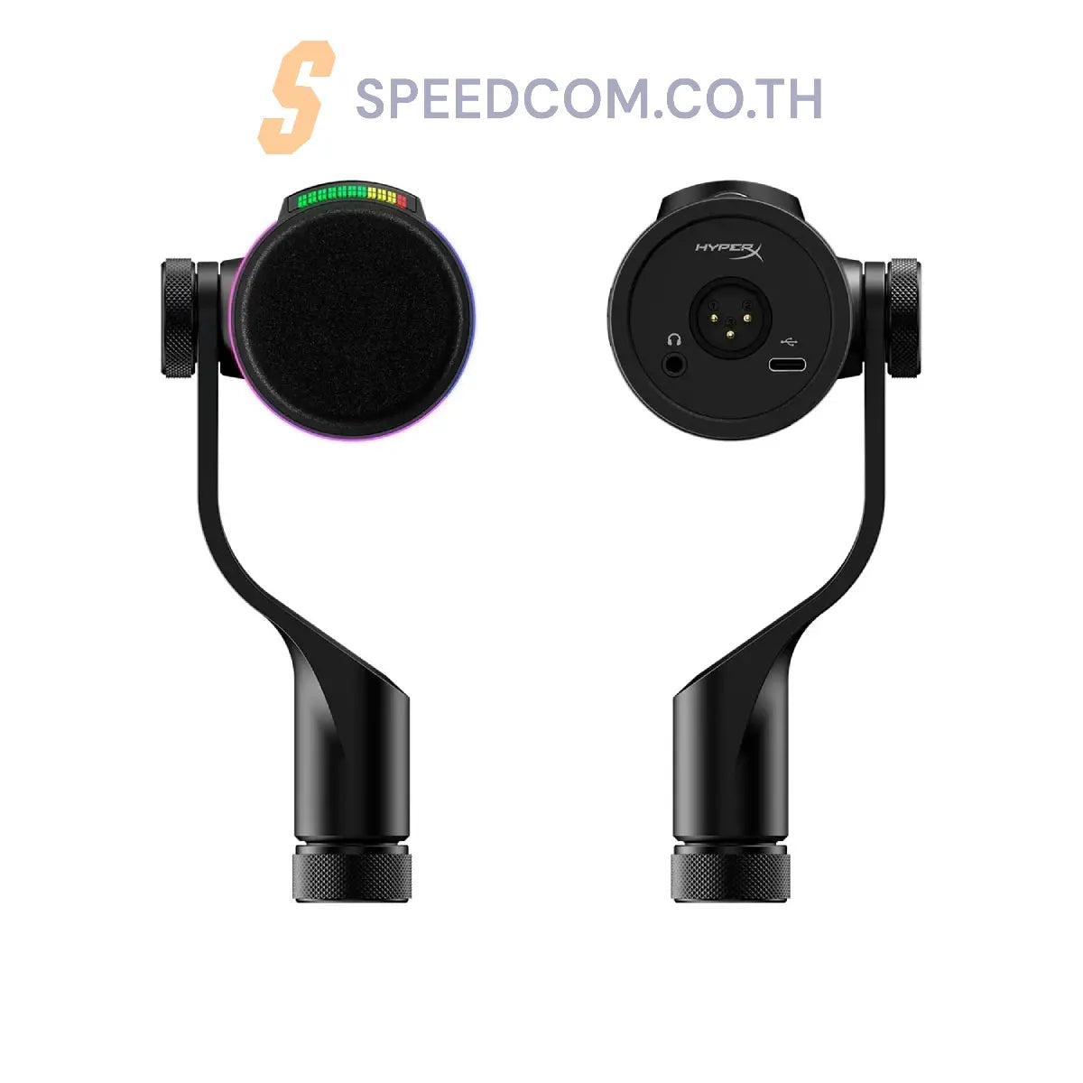 ไมโครโฟน HyperX GAMING MICROPHONE FLIPCAST สีดำ - SpeedCom