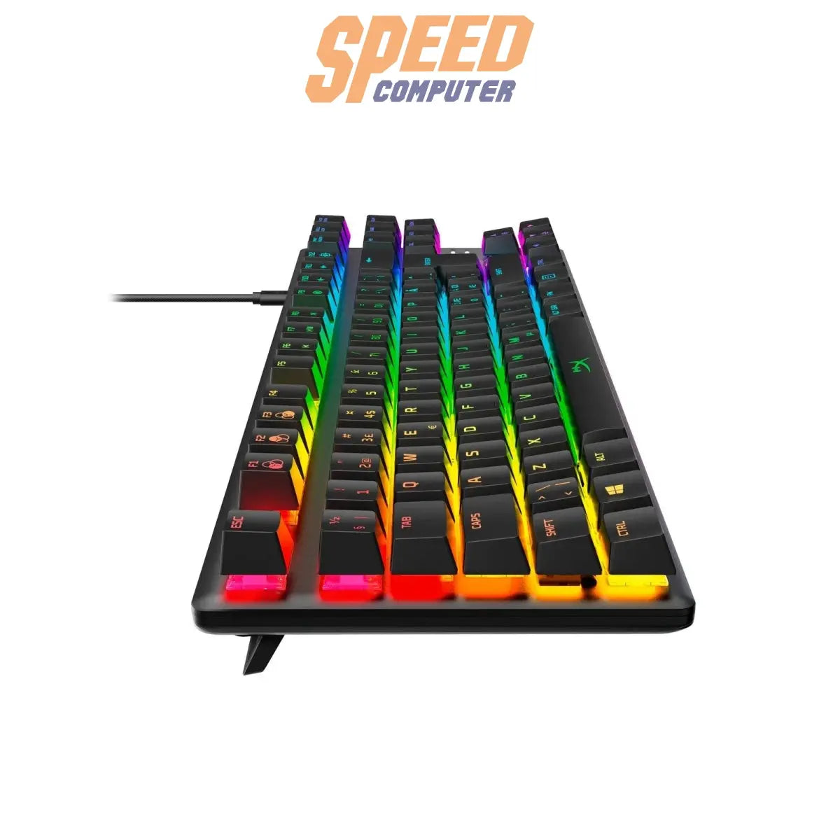 คีย์บอร์ด HyperX Gaming Alloy Origin Core Blue Sw Tkl 4p5p2ah - akl สีดำ - SpeedCom