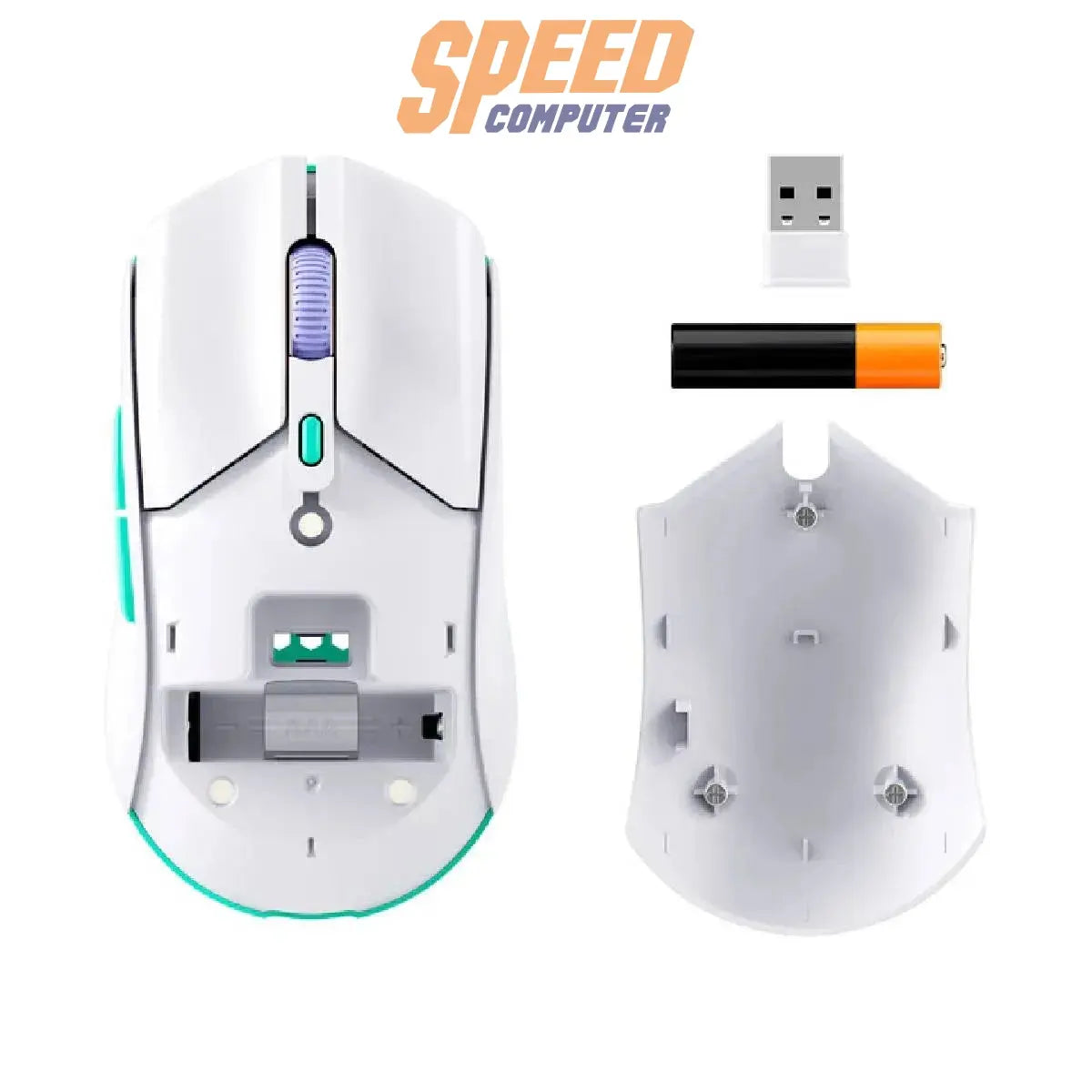 เมาส์ HyperX Pulsefire Haste 2 Core Wireless (8R2E6AA)SpeedCom