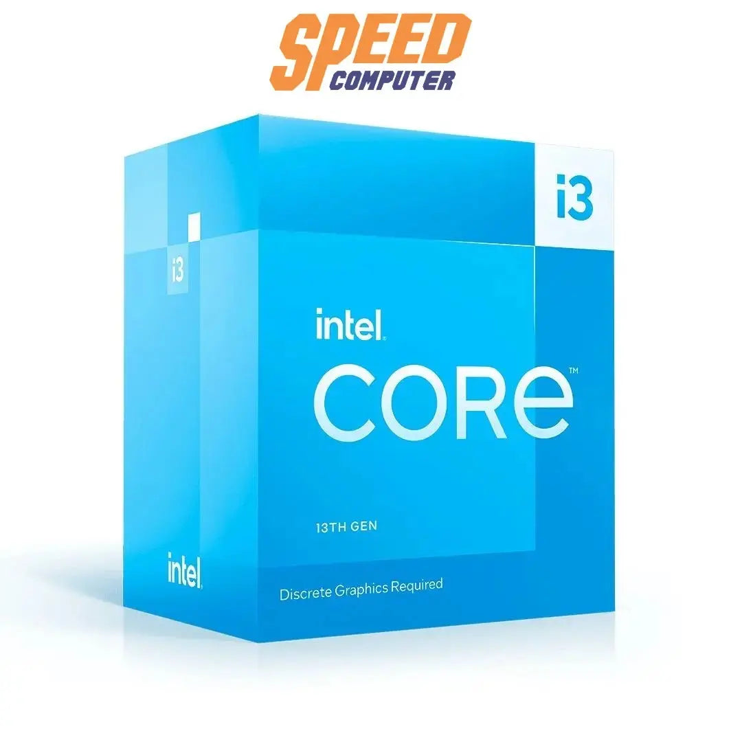 ซีพียู INTEL CORE i3 - 13100F 3.4 GHz 4C/8T LGA1700 BX8071513100F - SpeedCom