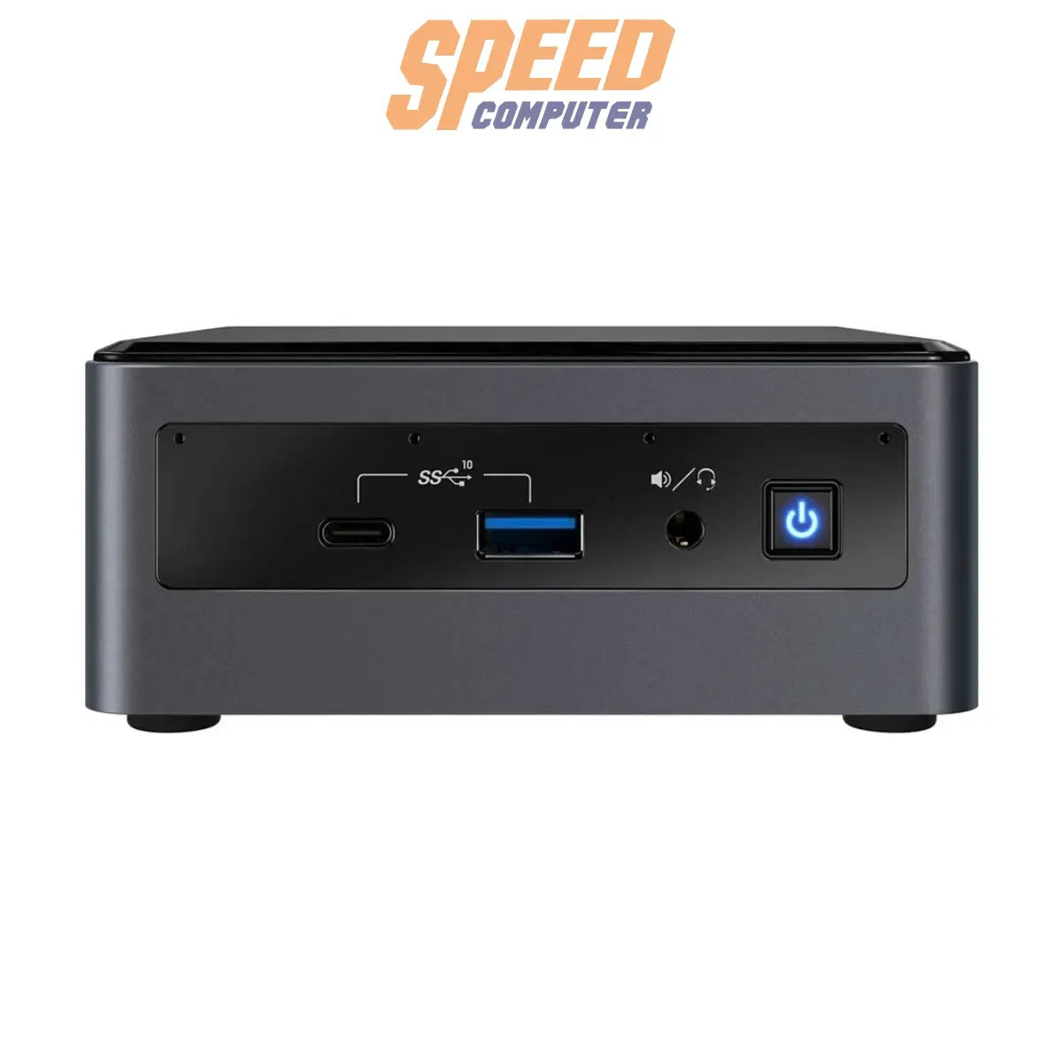 มินิพีซี Intel NUC รุ่น BXNUC10I7FNHJA1 มาพร้อมชิป Intel Core i7 Gen 10 ขนาดกะทัดรัด สีดำ เหมาะสำหรับใช้งานในบ้าน สำนักงาน หรือธุรกิจที่ต้องการประหยัดพื้นที่