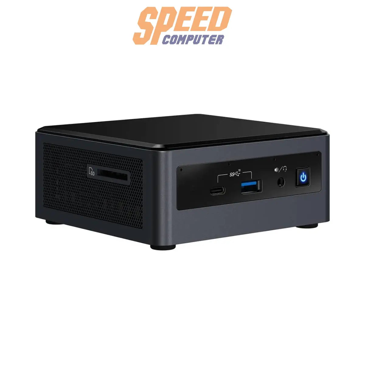 มินิพีซี Intel NUC รุ่น BXNUC10I7FNHJA1 มาพร้อมชิป Intel Core i7 Gen 10 ขนาดกะทัดรัด สีดำ เหมาะสำหรับใช้งานในบ้าน สำนักงาน หรือธุรกิจที่ต้องการประหยัดพื้นที่