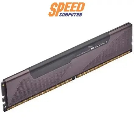หน่วยความจำ แรม พีซี KLEVV BOLT X 16GB (16GBX1) DDR4 3200MHz KD4AGUA80 - 32A160T สีดำ - SpeedCom