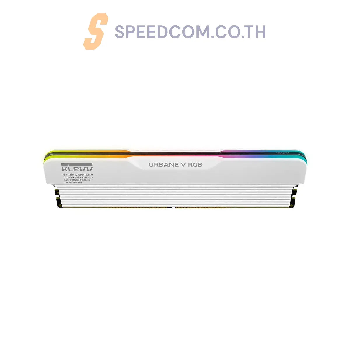 หน่วยความจำ แรม พีซี KLEVV URBANE V RGB DDR5 32GB 6400MHz สีขาว