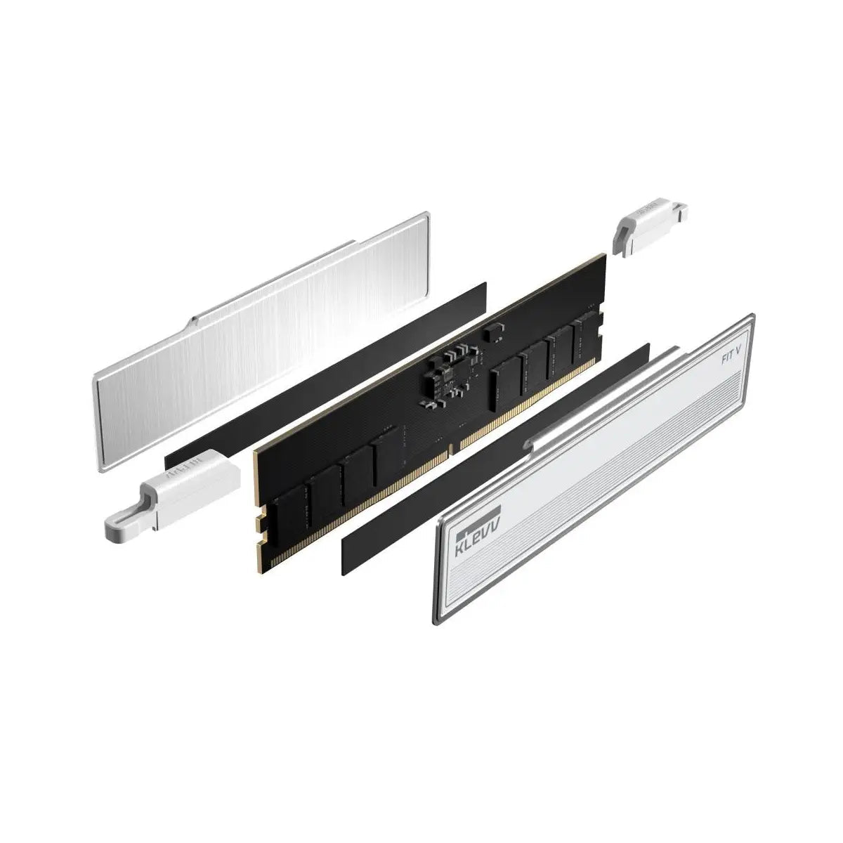 หน่วยความจำ แรม พีซี KLEVVFIT V DDR5 Gaming OC Memory 32GB (16GBx2) 5600MHz - SpeedCom
