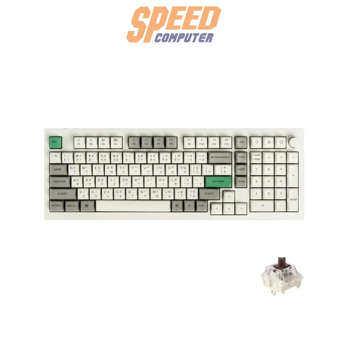 คีย์บอร์ดไร้สาย Keychron Q5 Max - SpeedCom