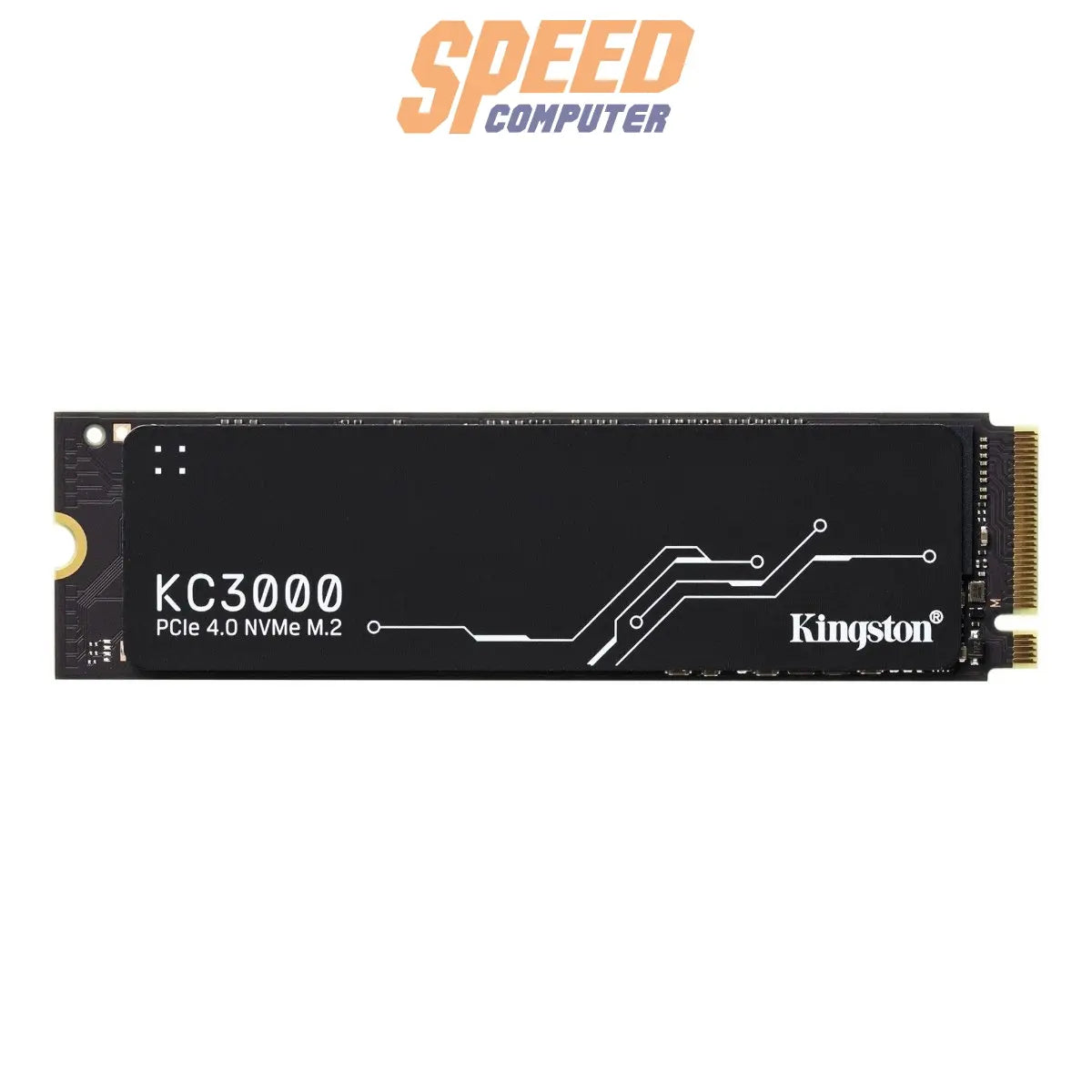 เอสเอสดี Kingston KC3000 1TB PCIe 4x4/NVMe M.2 2280 SKC3000S/1024G - SpeedCom