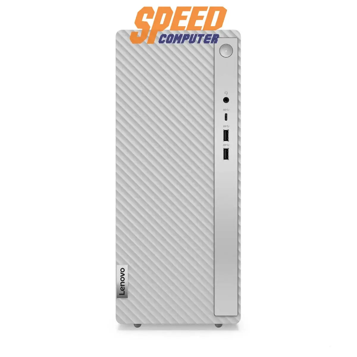 คอมพิวเตอร์ตั้งโต๊ะ LENOVO Ideacentre Tower 14IRR9_90X20035TA i3 Gen14 สีเทา (Cloud Grey) - SpeedCom