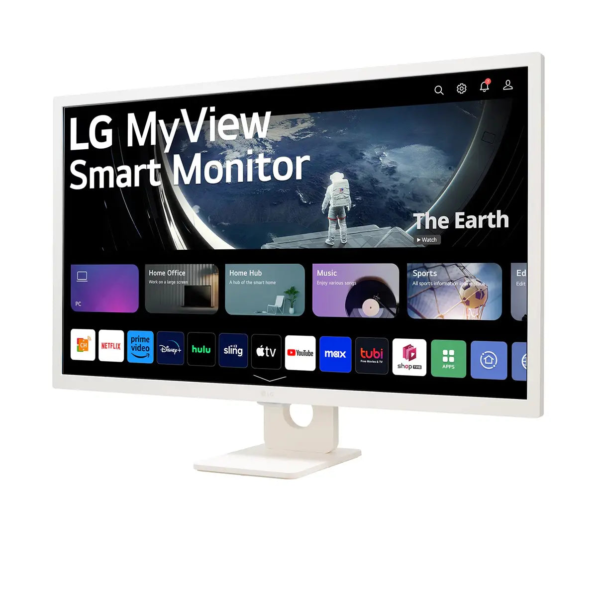 สมาร์ทมอนิเตอร์ LG 32SR50F 32.0" IPS 60Hz With webOS สีขาว - SpeedCom