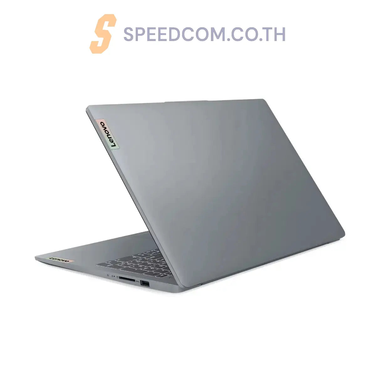 โน๊ตบุ๊ค Lenovo IdeaPad Slim 3 15AMN8-82XQ00T4TA Ryzen 5 สีเทา (Arctic Grey) - SpeedCom