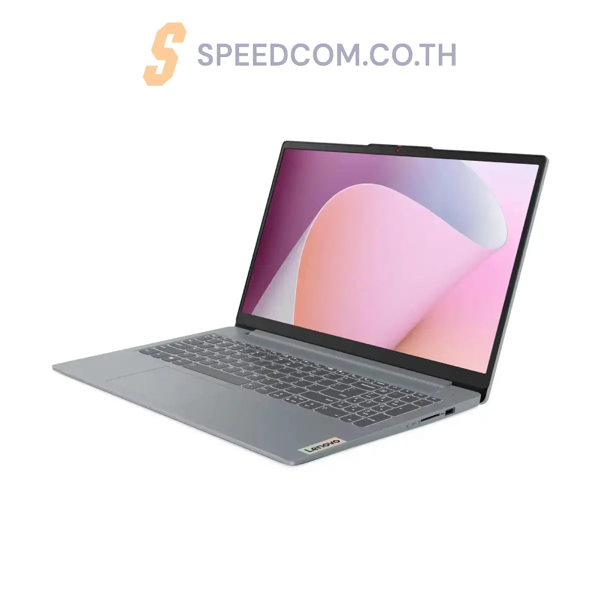 โน๊ตบุ๊ค Lenovo IdeaPad Slim 3 15AMN8-82XQ00T4TA Ryzen 5 สีเทา (Arctic Grey) - SpeedCom
