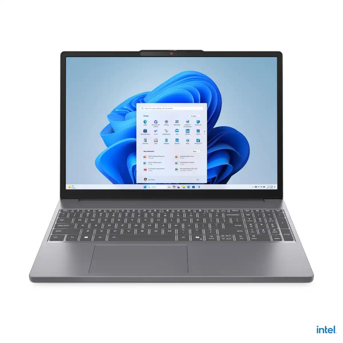 โน๊ตบุ๊ค Lenovo IdeaPad Slim 3 15IRH10-83K100UXTA i7 Gen13 สีเทา
