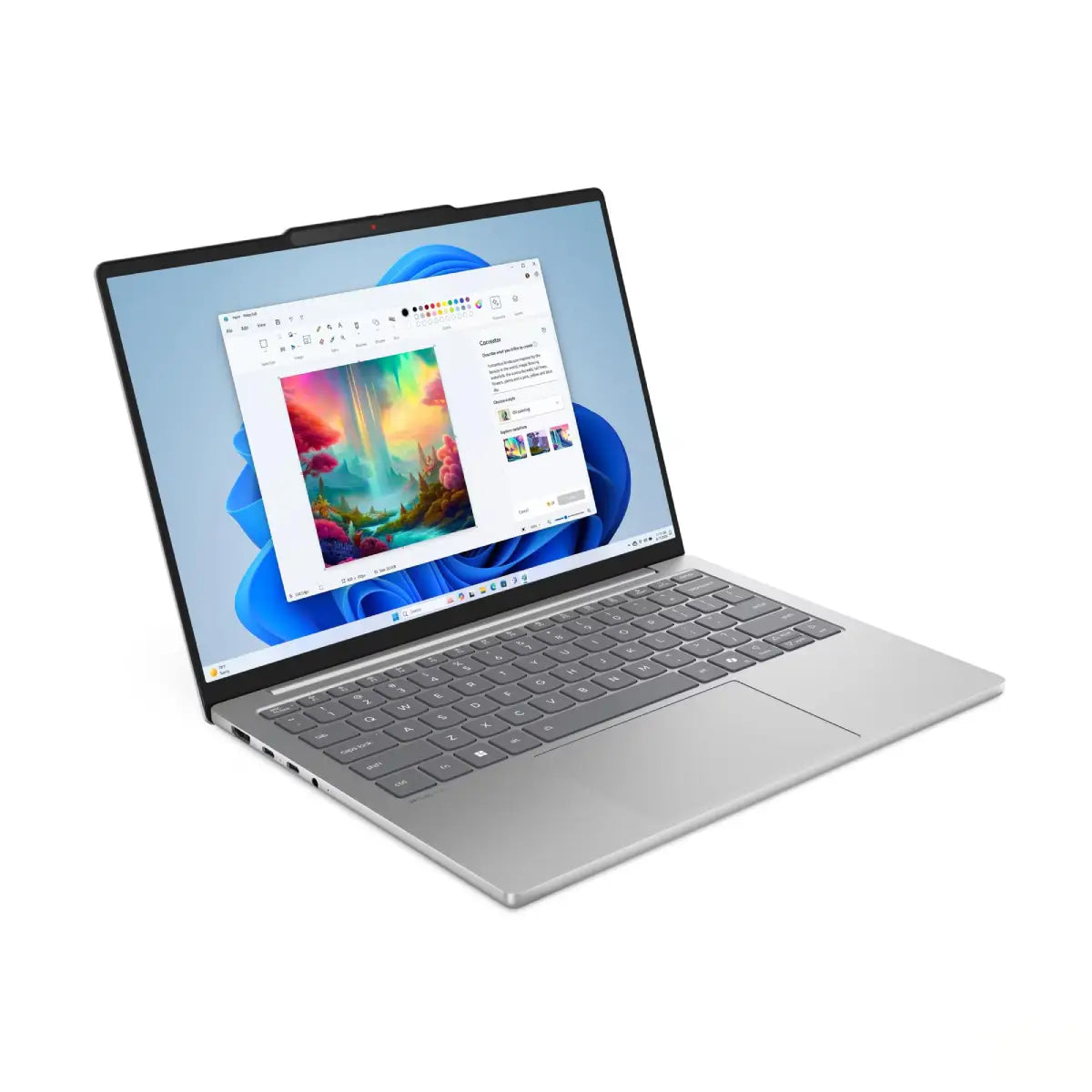 โน๊ตบุ๊ค Lenovo IdeaPad Slim 5 13ARP10 83J2000RTA Ryzen7 7735HS สีเทา (Cloud Grey) - SpeedCom
