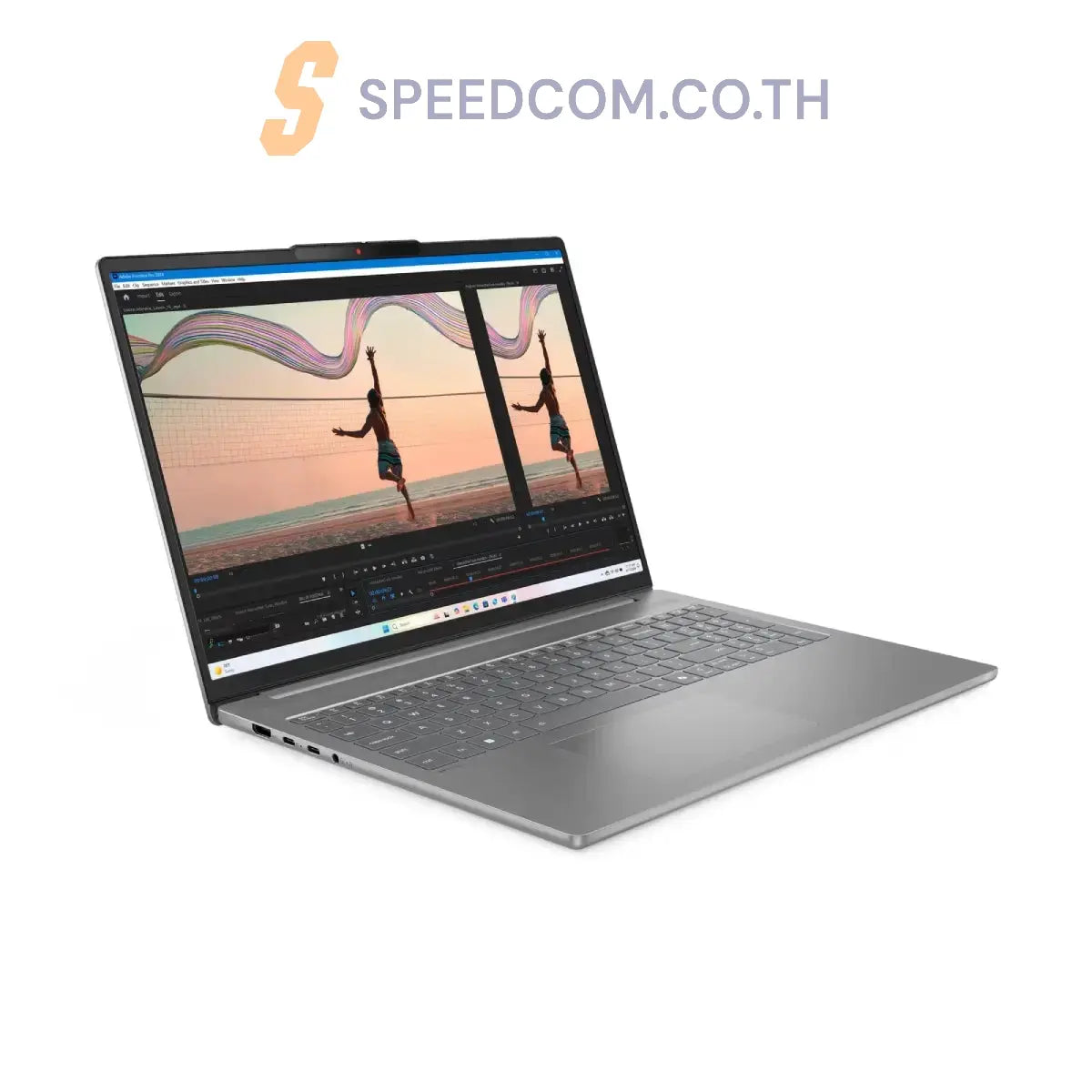 โน๊ตบุ๊ค Lenovo IdeaPad Slim 5 16AHP10-83HW0002TA Ryzen 7 สีเทา (Luna Grey) - SpeedCom