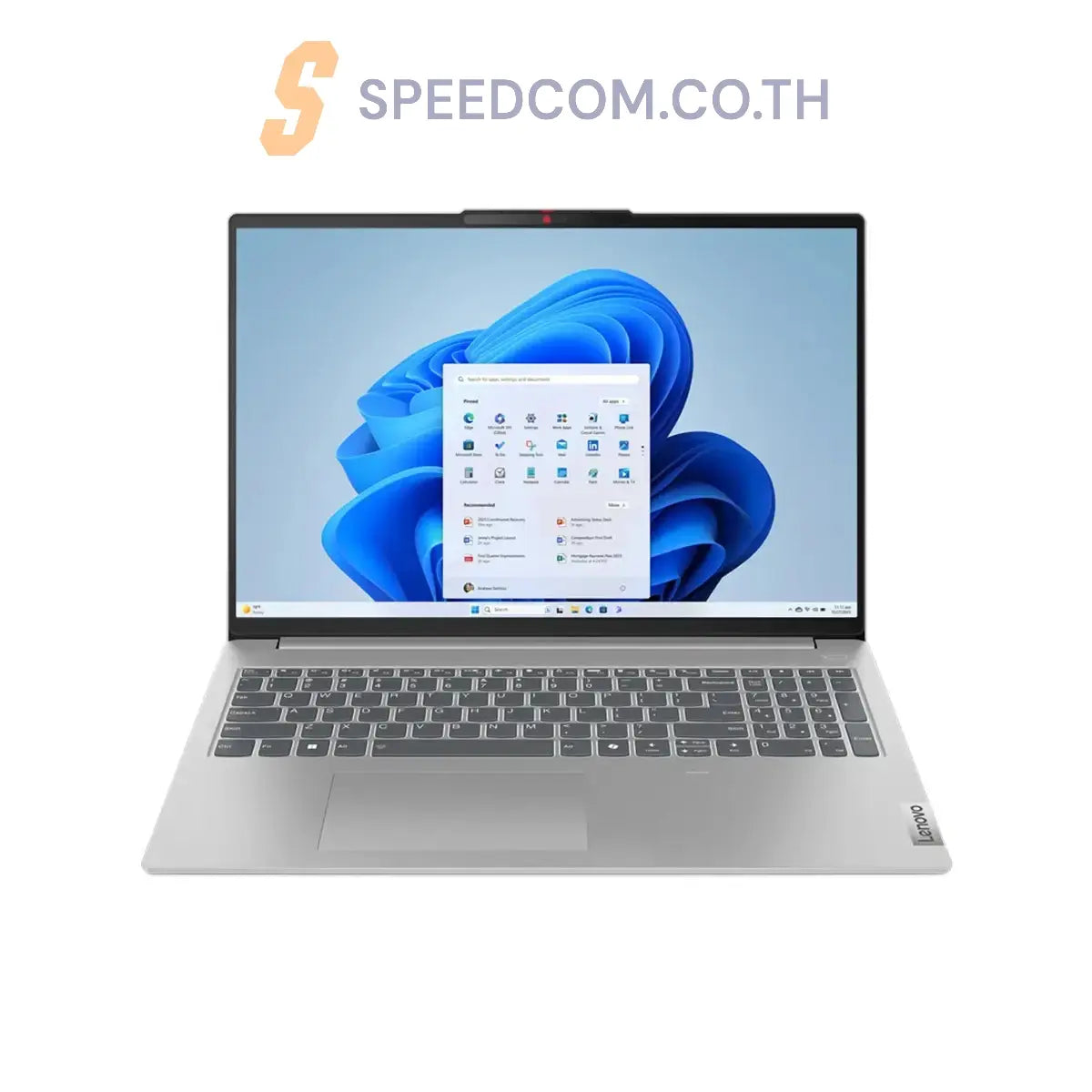 โน๊ตบุ๊ค Lenovo IdeaPad Slim 5 16IMH9-83DC00A3TA สีเทา (Cloud Grey) - SpeedCom