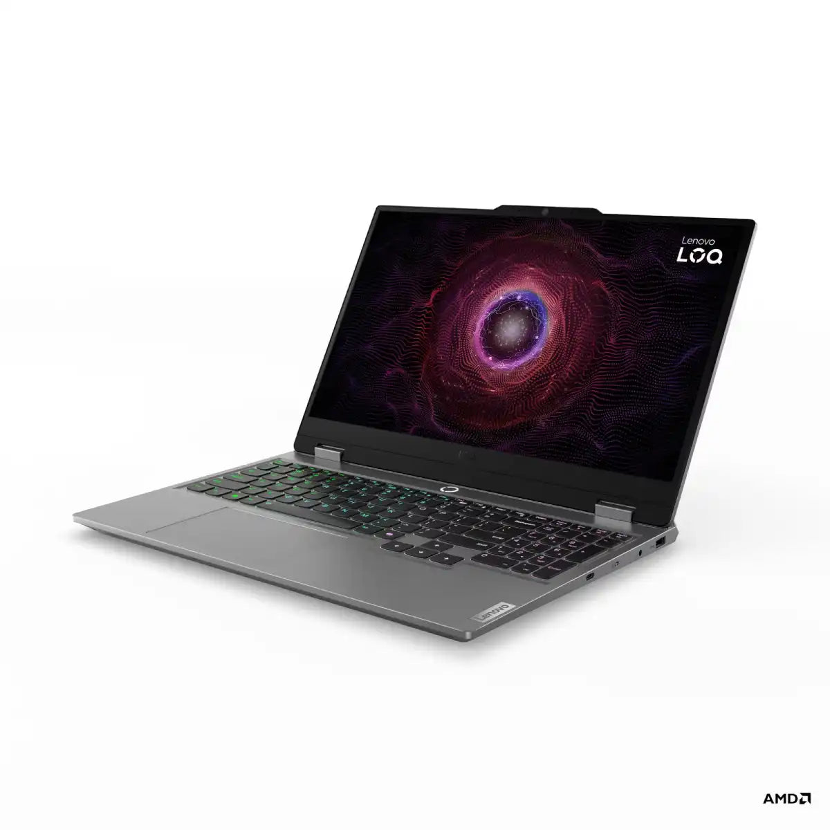 โน๊ตบุ๊ค Lenovo LOQ 15ARP9-83JC00LGTA Ryzen5 สีเทา (Luna Gray)