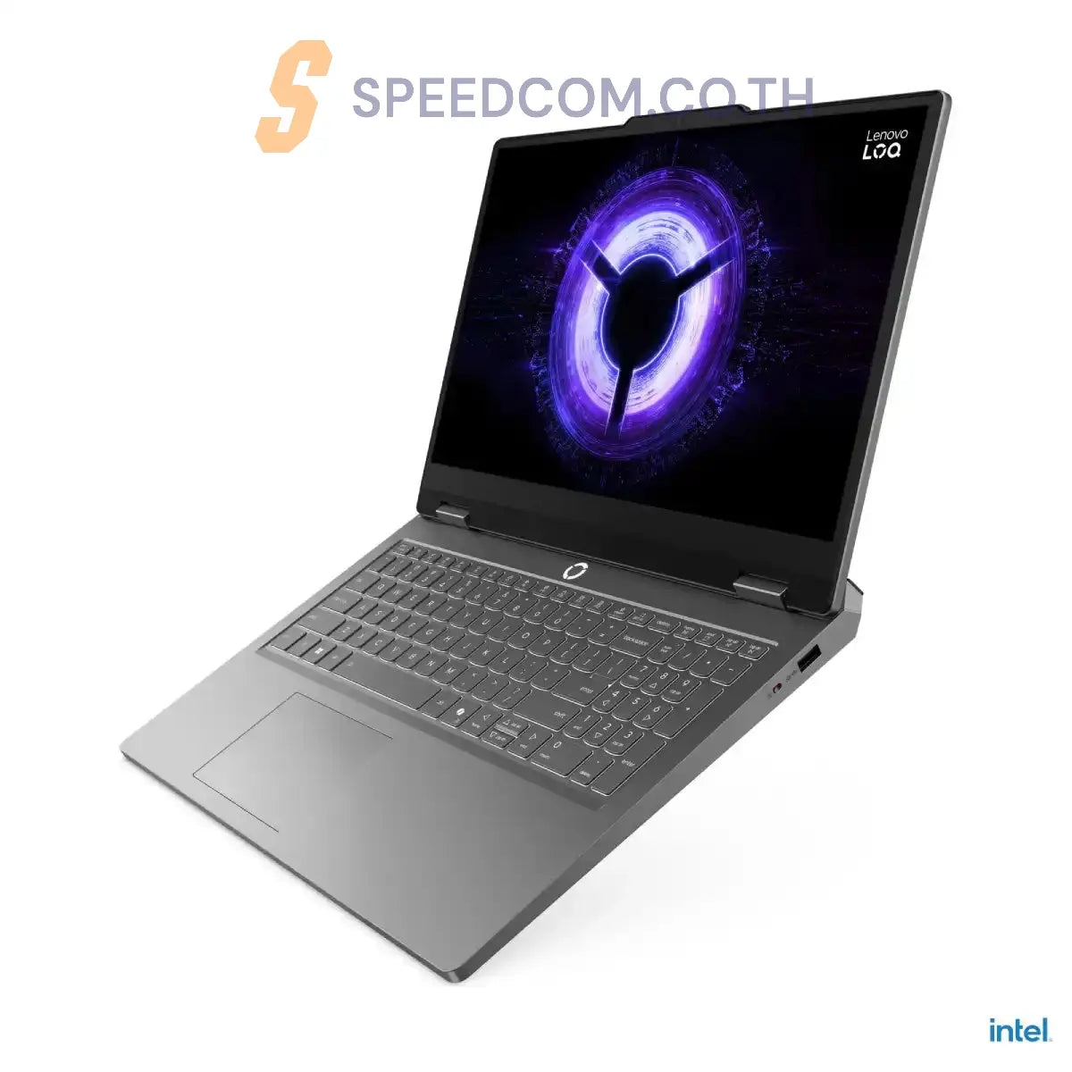 โน๊ตบุ๊ค Lenovo LOQ 15IRX11-83SC003GTA i5 Gen13 สีเทา (Luna Grey) - SpeedCom