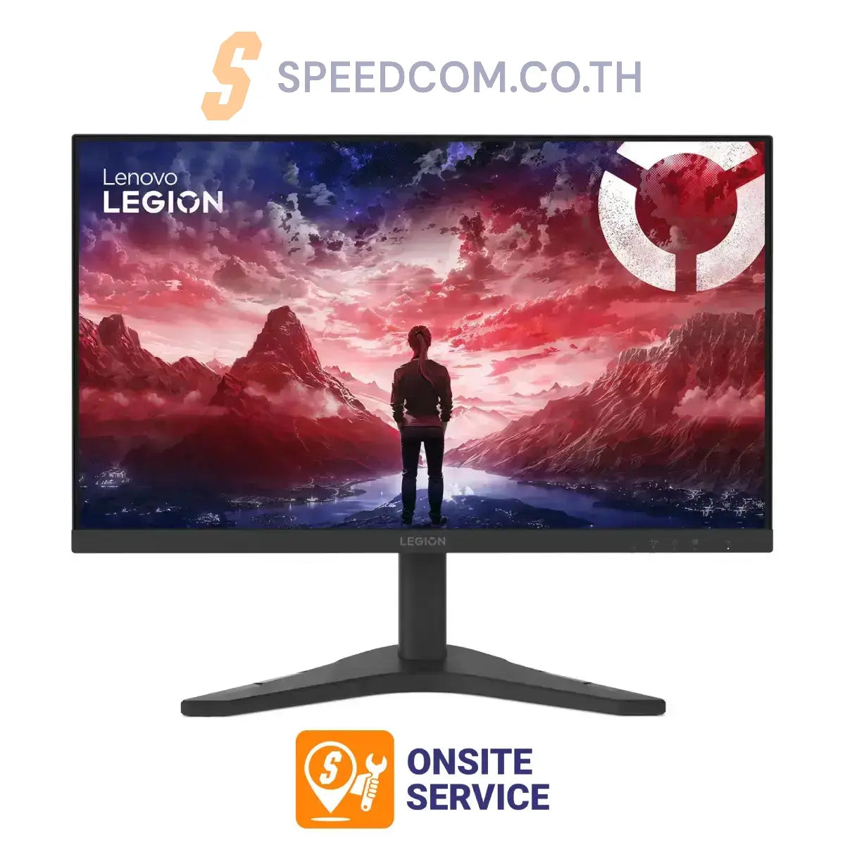 จอมอนิเตอร์ Lenovo Legion R24s 68CBGAC2TH 23.8" IPS 144Hz สีดำSpeedCom
