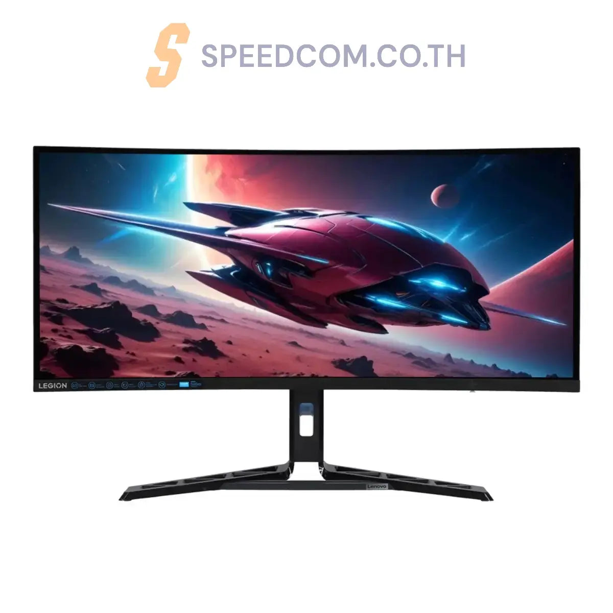 จอมอนิเตอร์ Lenovo Legion R34W-30-67C7GACBTH 34.0" VA 180Hz สีดำ (Raven Black) - SpeedCom