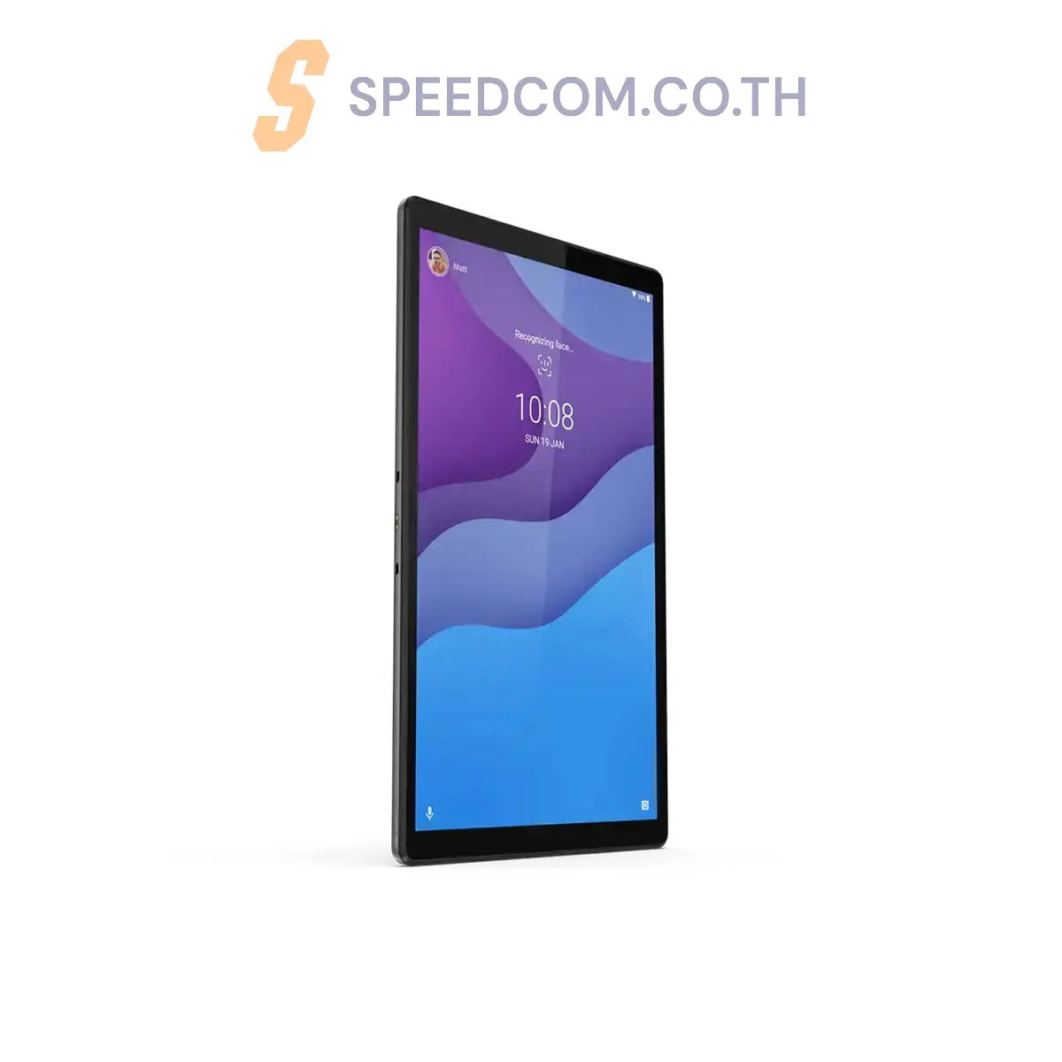 แท็บเล็ต Lenovo M10 TB-X306X-ZA6V0098TH Helio P22T สีเทา (Iron Gray)