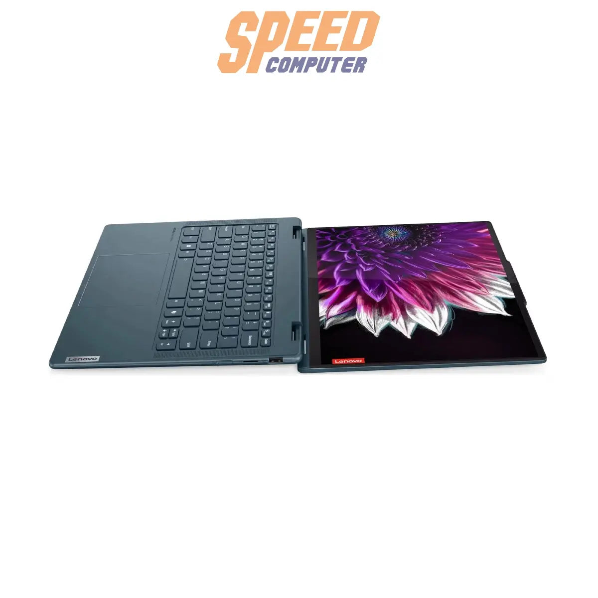 โน๊ตบุ๊ค Lenovo Yoga 7 14IML9-83DJ001MTA Ultra5 สีน้ำเงิน (Tidal Teal)SpeedCom