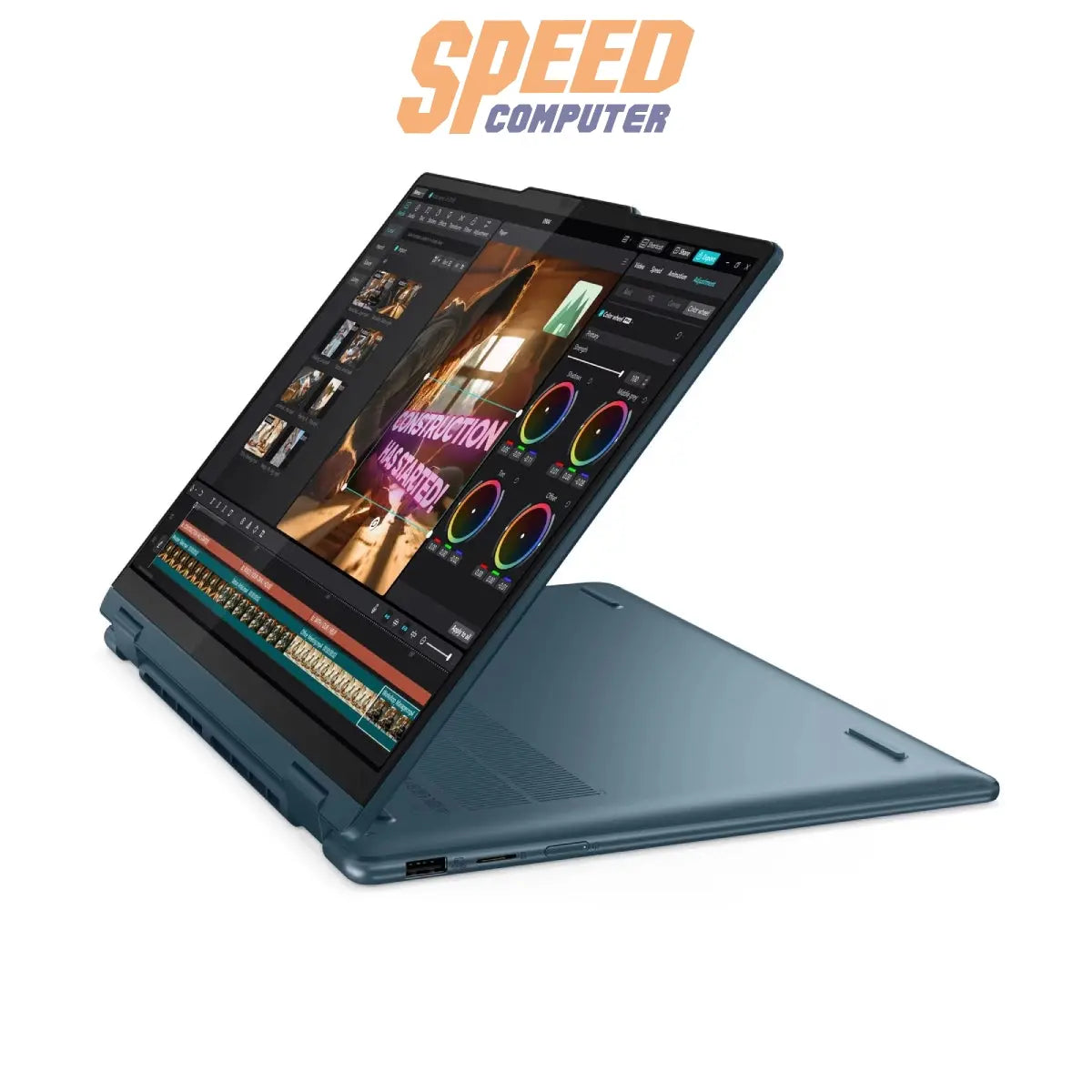 โน๊ตบุ๊ค Lenovo Yoga 7 14IML9-83DJ001MTA Ultra5 สีน้ำเงิน (Tidal Teal) - SpeedCom