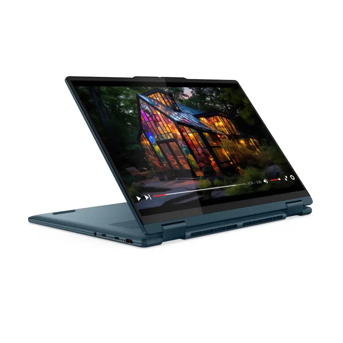 โน๊ตบุ๊ค Lenovo Yoga 7 14IML9-83DJ001MTA Ultra5 สีน้ำเงิน (Tidal Teal)SpeedCom