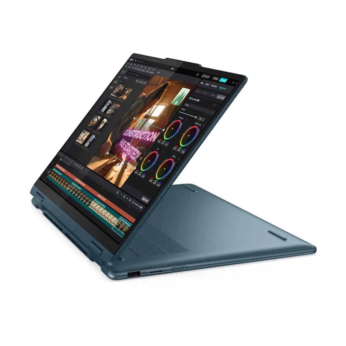 โน๊ตบุ๊ค Lenovo Yoga 7 14IML9-83DJ001MTA Ultra5 สีน้ำเงิน (Tidal Teal)SpeedCom