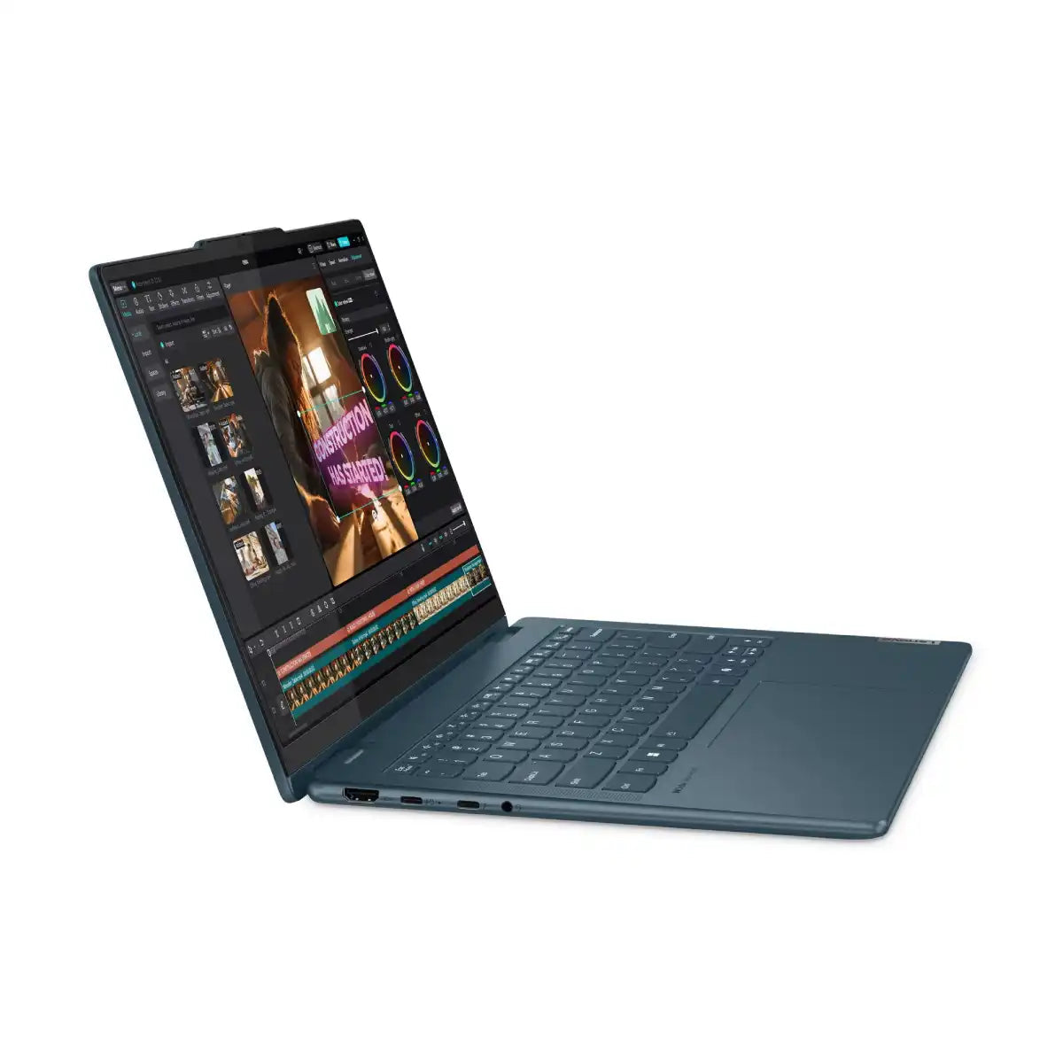 โน๊ตบุ๊ค Lenovo Yoga 7 14IML9-83DJ001MTA Ultra5 สีน้ำเงิน (Tidal Teal)SpeedCom