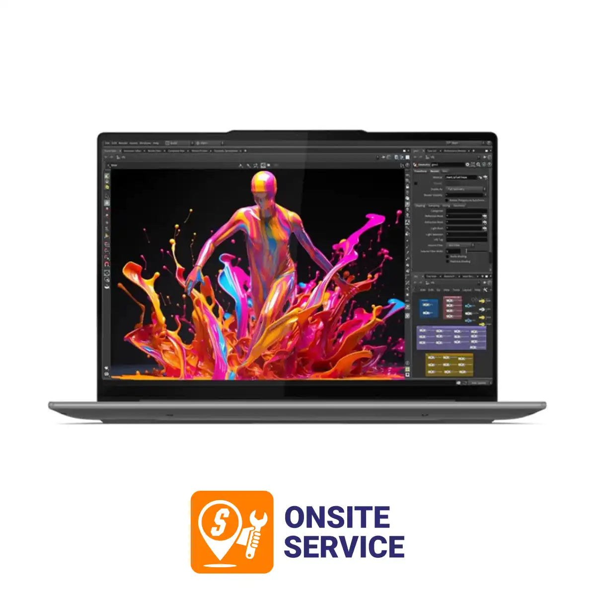 โน๊ตบุ๊ค Lenovo Yoga Pro 7 14ASP9-83HN000STA Ryzen 9 AI สีเทา (Luna Gray)SpeedCom