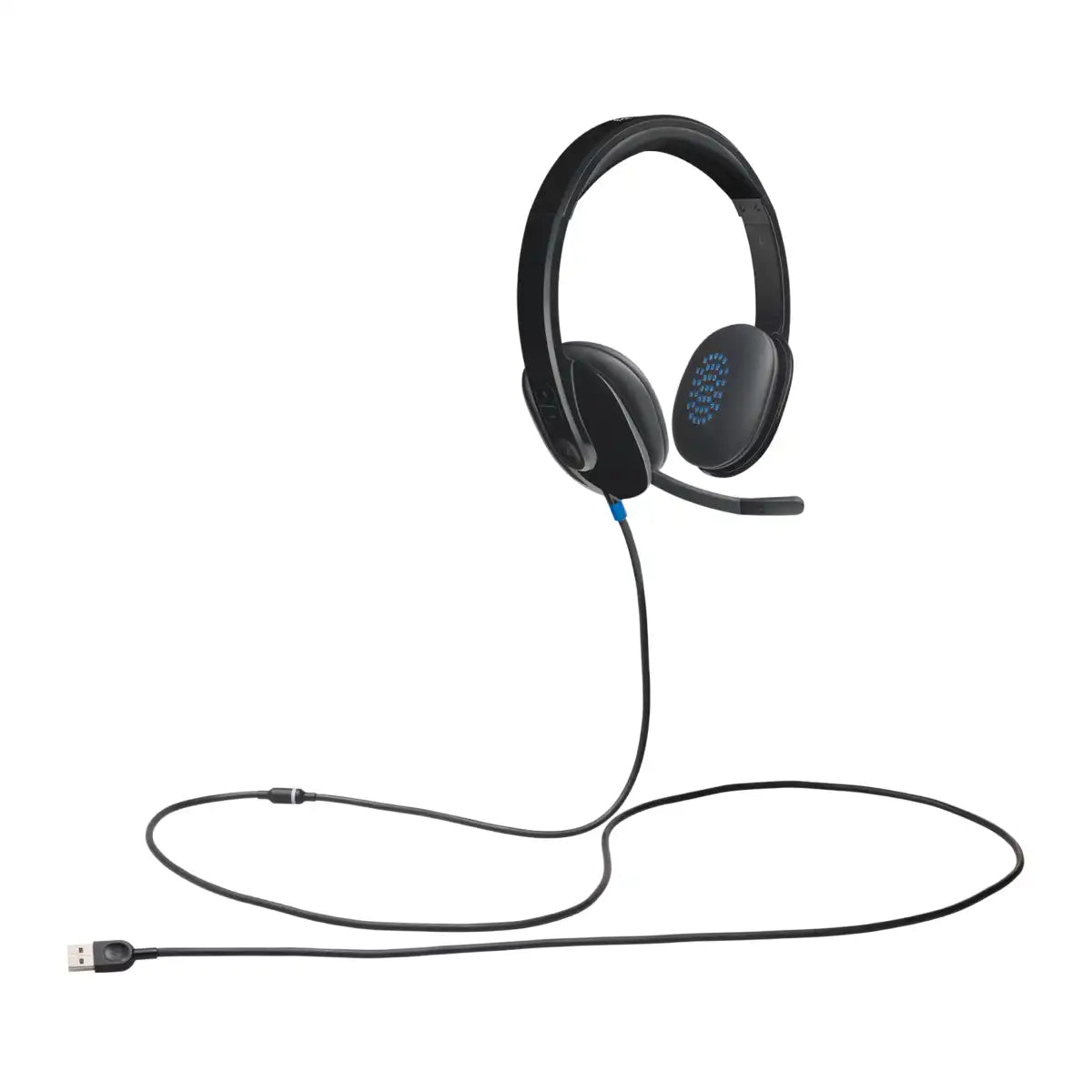 หูฟัง Logitech Computer Headset H540 USB สีดำ - SpeedCom
