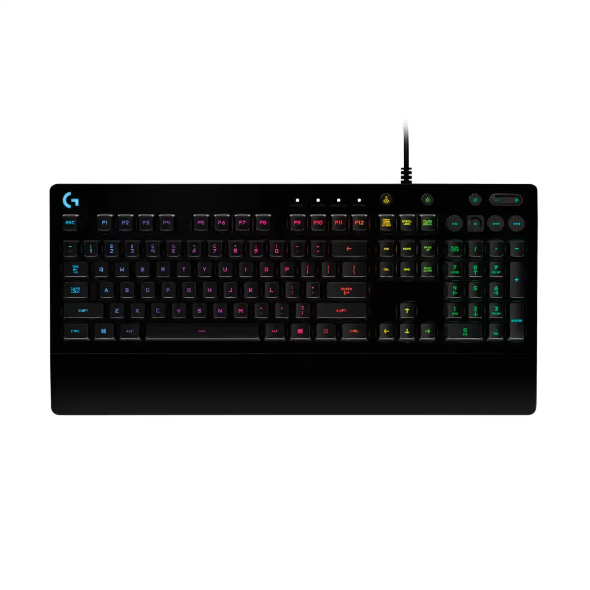 คีย์บอร์ด Logitech Gaming G213 สีดำSpeedCom