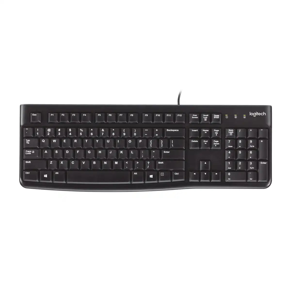 คีย์บอร์ด Logitech K120 สีดำ