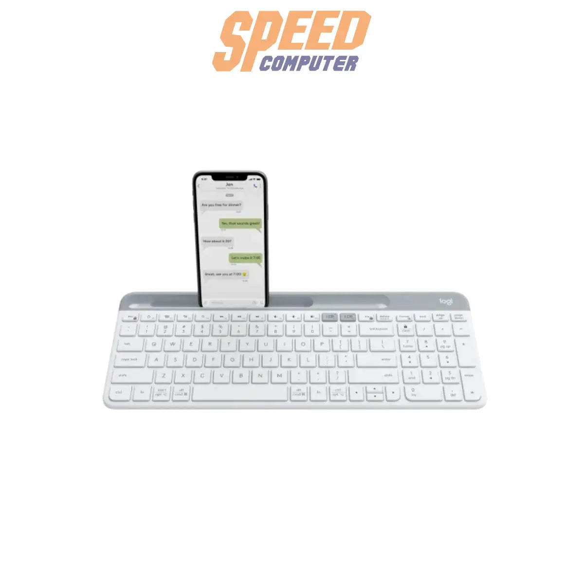 คีย์บอร์ด Logitech K580 Slim Multi-Device Wireless KeyboardSpeedCom