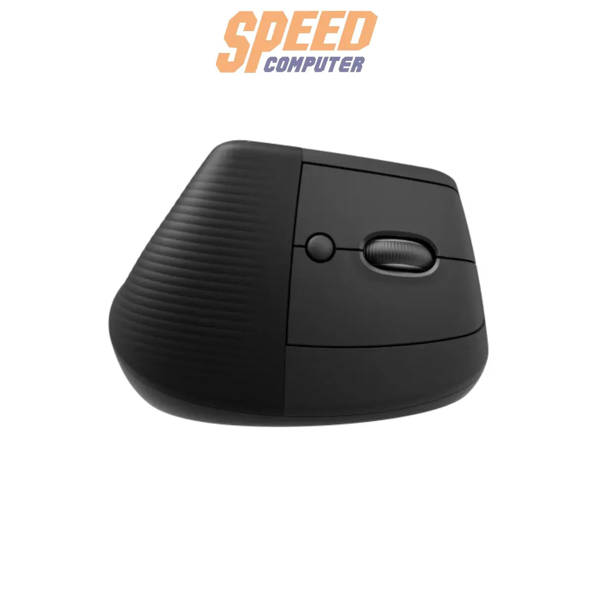 เมาส์ไร้สาย Logitech LIFT Vertical Ergonomic Mouse สีดำ - SpeedCom