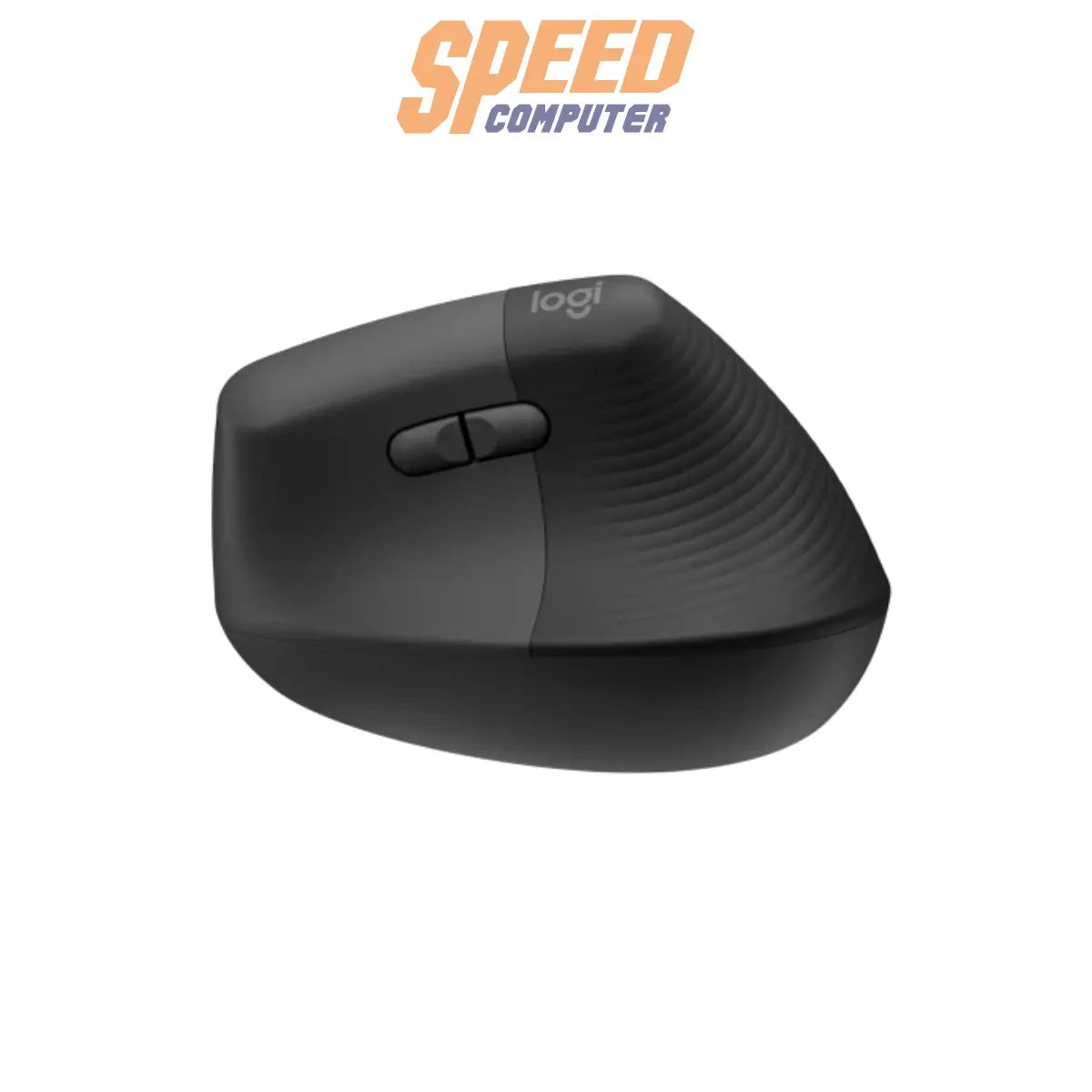 เมาส์ไร้สาย Logitech LIFT Vertical Ergonomic Mouse สีดำ - SpeedCom