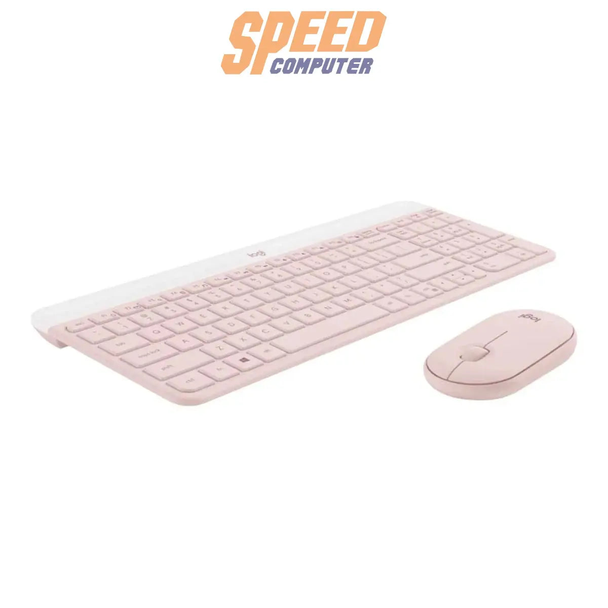 คีย์บอร์ดและเมาส์ไร้สาย Logitech MK470 SLIM - SpeedCom