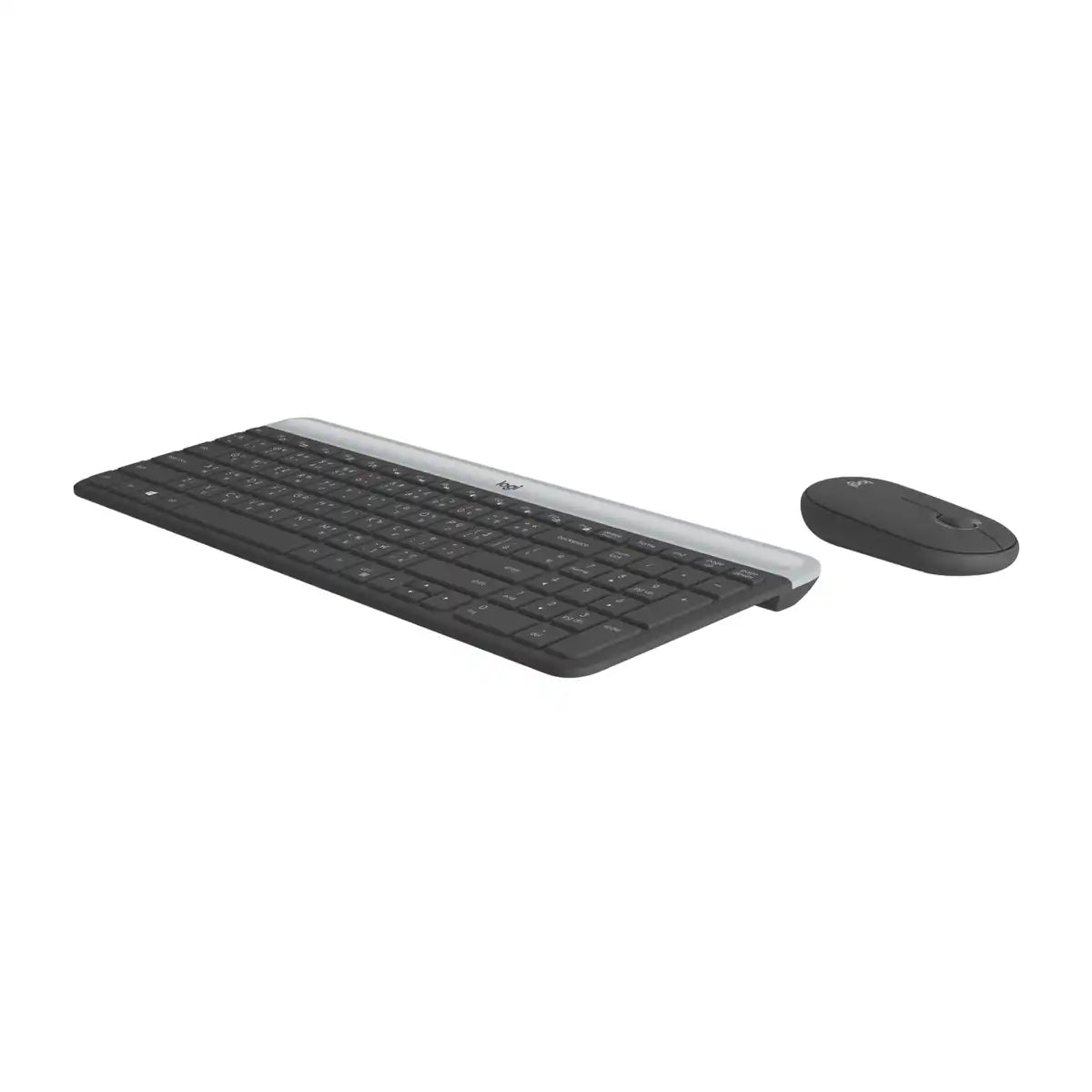 คีย์บอร์ดและเมาส์ไร้สาย Logitech MK470 SLIM