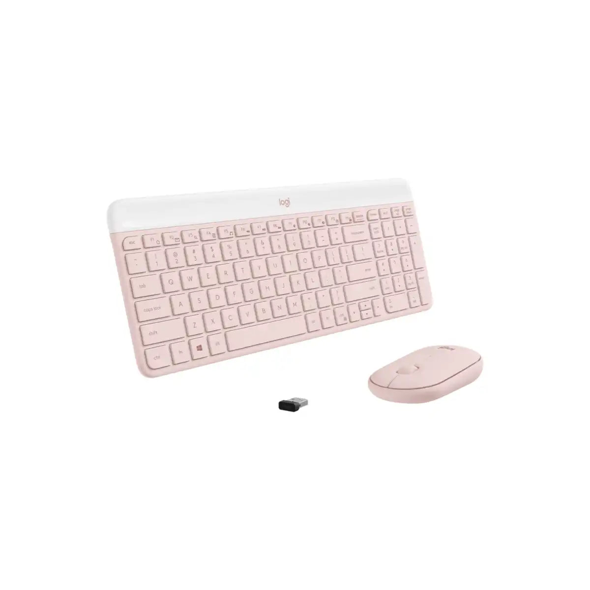 คีย์บอร์ดและเมาส์ไร้สาย Logitech MK470 SLIM
