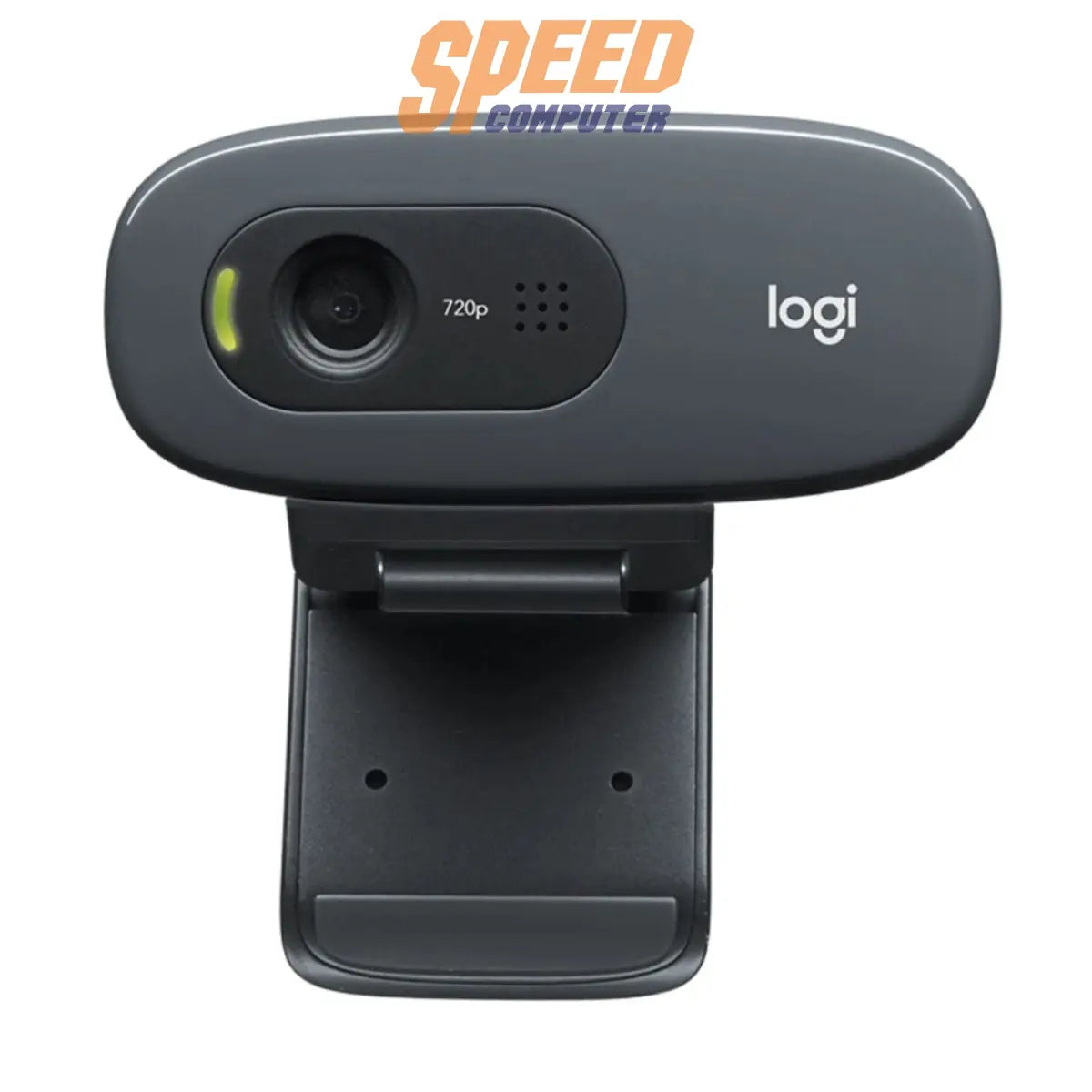 กล้องเว็บแคม Logitech C270 ความละเอียด HD 720p พร้อมไมโครโฟนตัดเสียงรบกวน เหมาะสำหรับวิดีโอคอลและการใช้งานทั่วไป