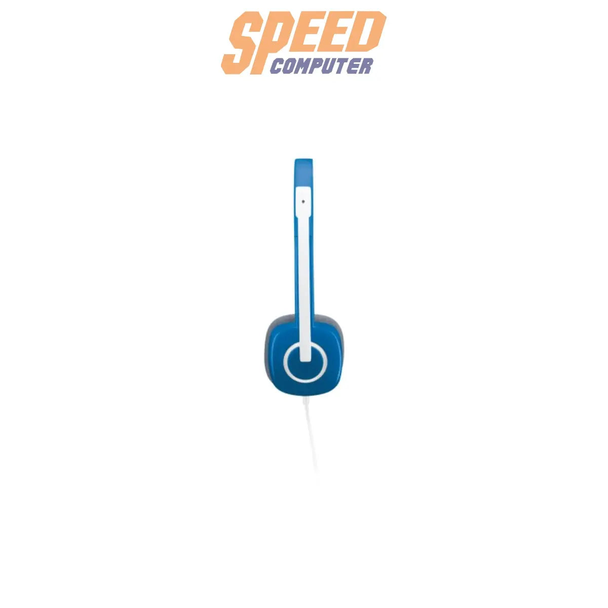 หูฟัง Logitech H150 แบบสเตอริโอ มาพร้อมไมโครโฟนตัดเสียงรบกวน ปรับไมค์ได้ รองรับการใช้งานผ่านพอร์ต 3.5 มม. เหมาะสำหรับแชท วิดีโอคอล และใช้งานทั่วไป