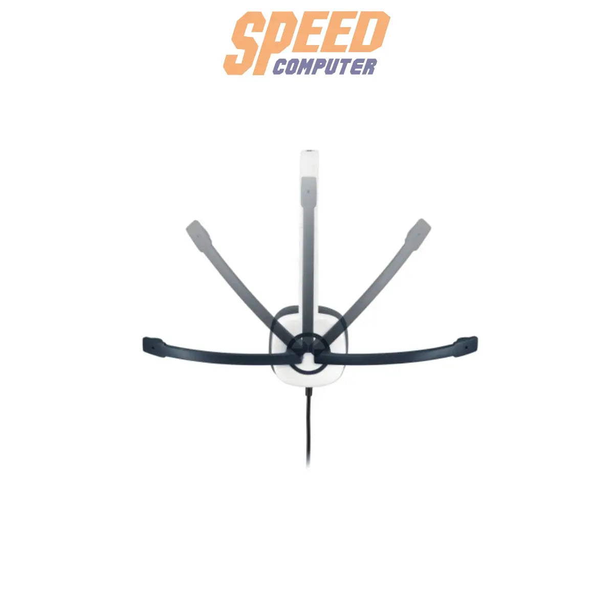 หูฟัง Logitech H150 แบบสเตอริโอ มาพร้อมไมโครโฟนตัดเสียงรบกวน ปรับไมค์ได้ รองรับการใช้งานผ่านพอร์ต 3.5 มม. เหมาะสำหรับแชท วิดีโอคอล และใช้งานทั่วไป